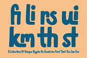 Doodrimo, a Handwritten Font by graphicook (Thumbnail 7 of 10)