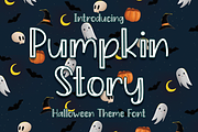 Pumpkin Story, a Sans Serif Font by Majelis Font (Thumbnail 1 of 5)