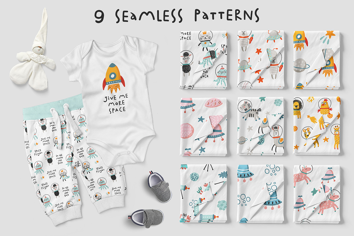 Little spaceman. Kids collection, a Graphic by Murvin (Photo 6 of 8)