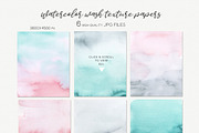 Watercolor Textures. Pastel, a Texture Graphic by NataliVA (Thumbnail 11 of 11)