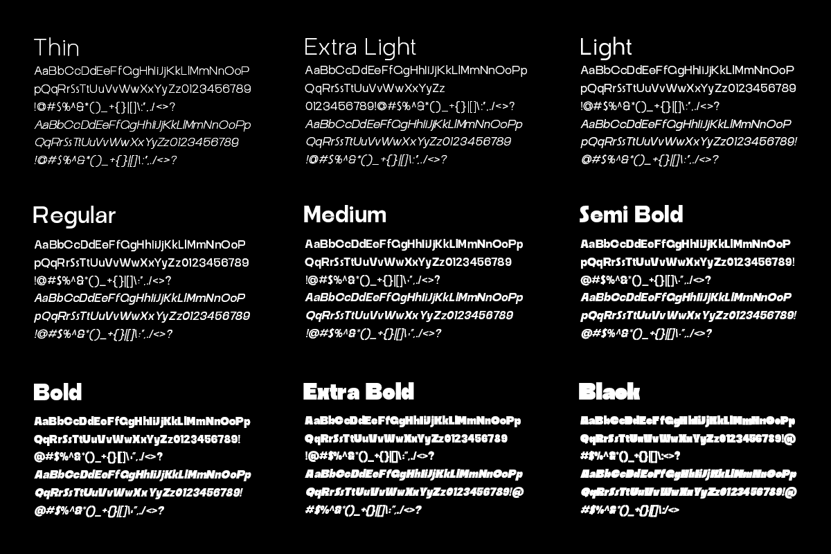 Ristle – Bold Modern Display Sans, a Font by roomspace creative lab (Photo 11 of 12)