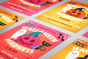 Halloween Flyer Cards Illustrations, a Graphic by VectorBurn (Thumbnail 2 of 6)