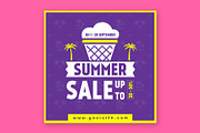 Summer Social Media Banner, a Social Media Template by Rafoz (Thumbnail 3 of 3)