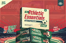 Athletic Essential Font Bundle