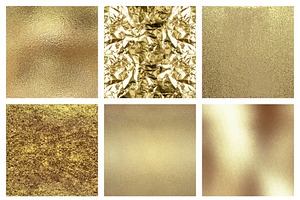 Gold Foil Glitter Christmas Textures