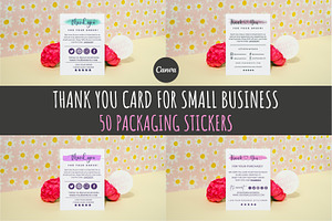 THANK YOU CARD FOR SMALL BUSINESS