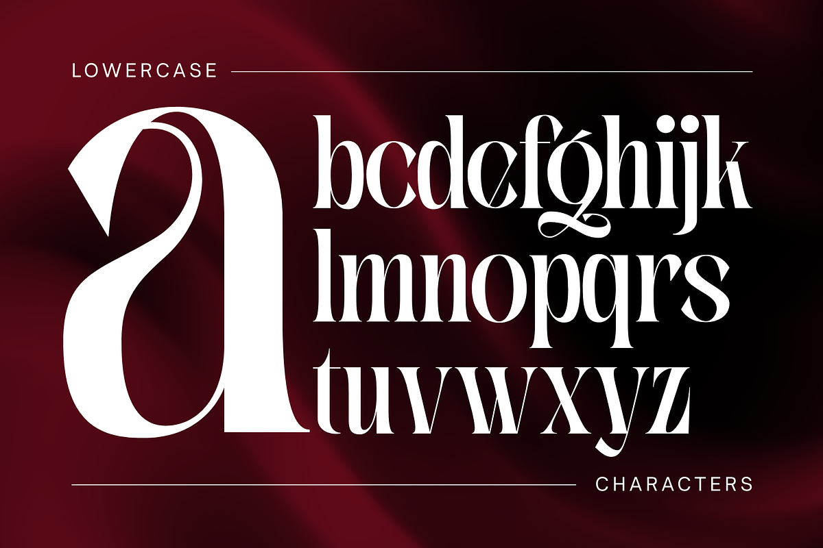 Gekga - Luxury Elegant Font, a Serif Font by Illushvara Design (Photo 7 of 10)