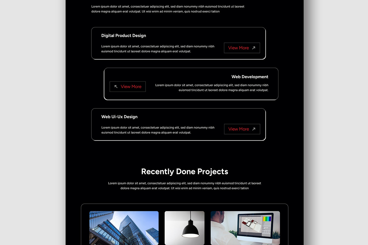 Business Landing Page Layout, a Landing Page Template by MightyDesign (Photo 4 of 9)