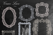 Grace Lace. Hand draw watercolor, an Object Graphic by ma_i_vi (Thumbnail 5 of 12)