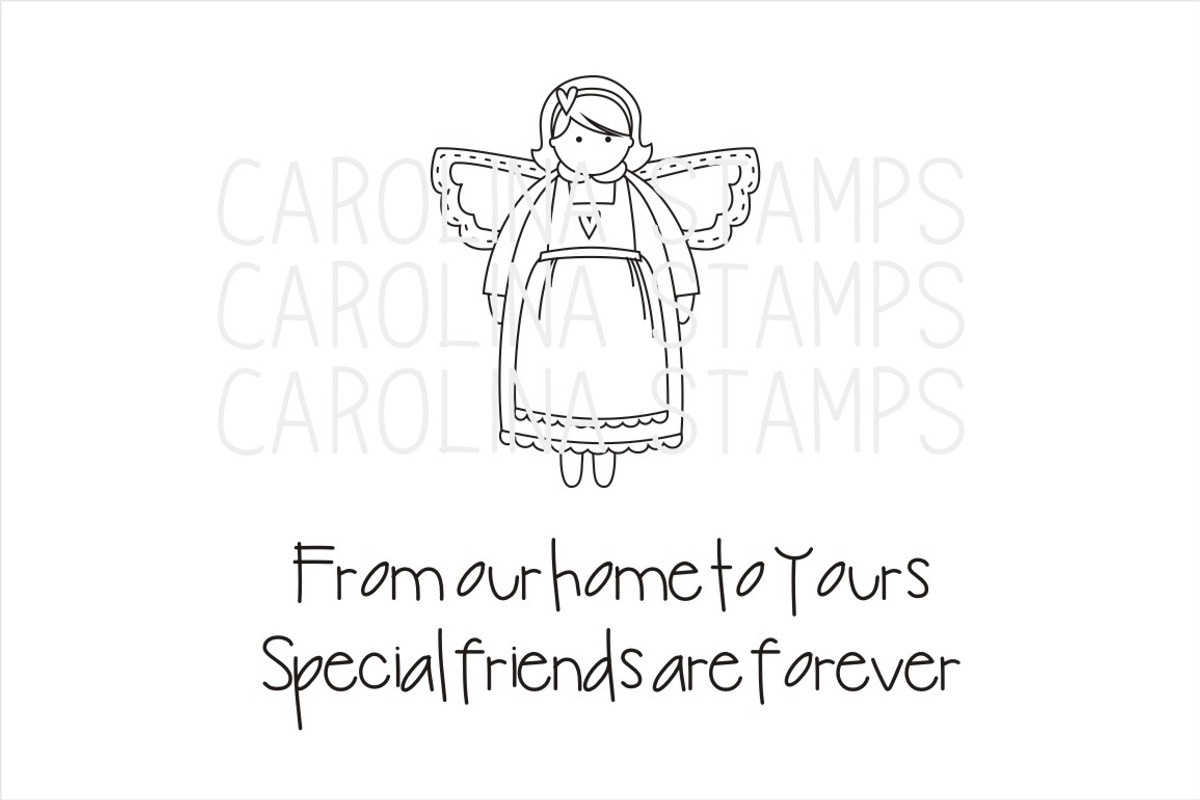 Home Angel Digital Stamp preview 3