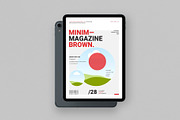Magazine Template, a Magazine Template by ElvinPrint (Thumbnail 2 of 17)