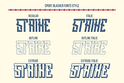 Blasher - Sport Baseball Font, a Slab Serif Font by Pandeka Studio (Thumbnail 6 of 12)