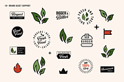 Burgers Branding Kit Templates, a Branding & Logo Template by Refolve Design (Thumbnail 7 of 10)
