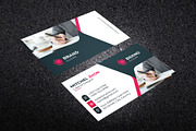 Corporate business Card Template, a Business Card Template by GFXCity (Thumbnail 1 of 4)