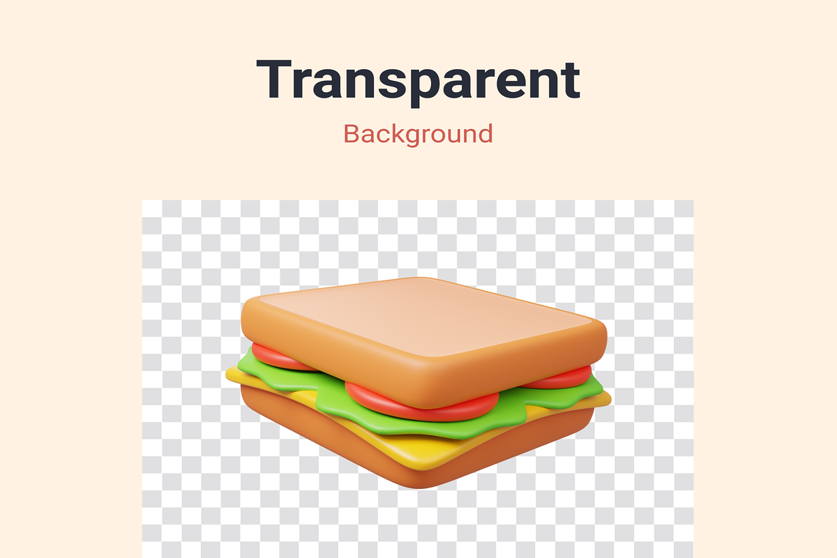 Food and Drink 3D Icon Pack, a Food & Drink 3D Model by Creative Perspective (Photo 4 of 6)