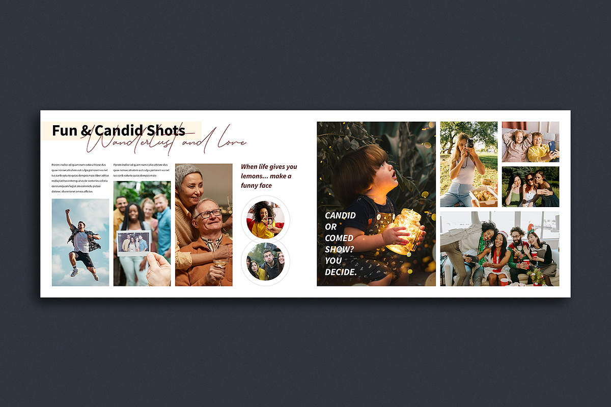 Photo Album Template, a Brochure Template by ArtisticLand (Photo 7 of 9)