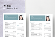 Modern Resume & CV Template, a Resume Template by Hito Graphic (Thumbnail 8 of 8)