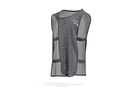 Black Football Elastic Vest 3D Model, an Object 3D Model by rebrandy