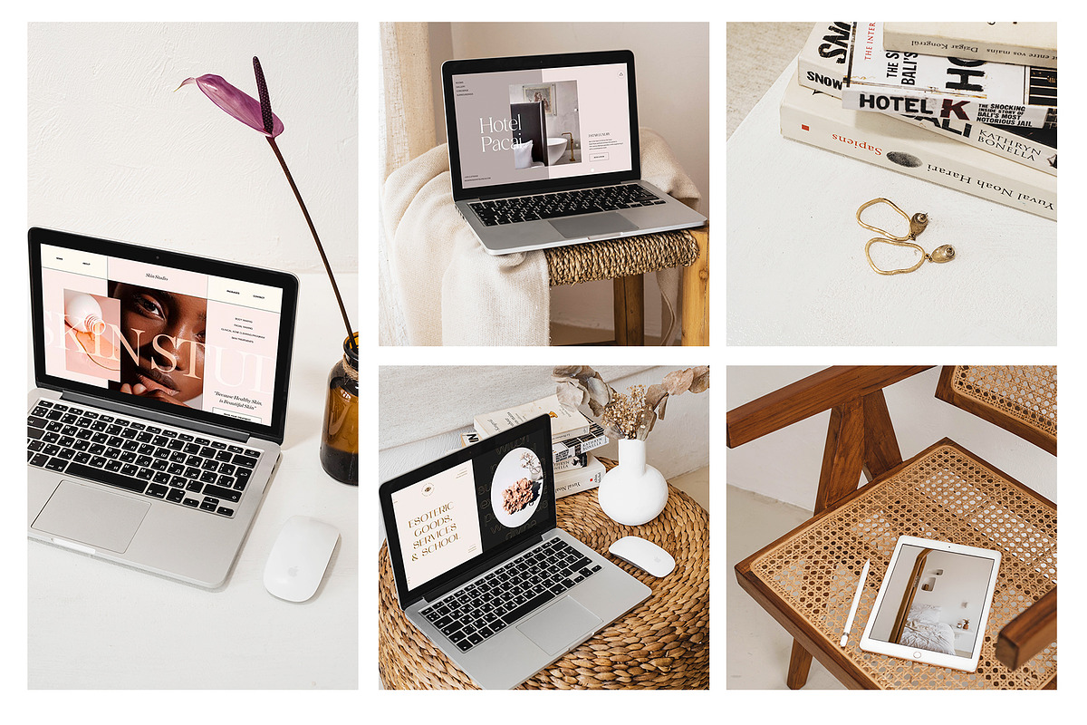 Minimal Photo Mockup Bundle, a Books & Magazine Mockup by Lesse Studio (Photo 2 of 9)