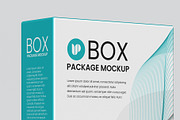 Box Package Mockup - 12 views, a Packaging Mockup by Illusiongraphic (Thumbnail 17 of 29)