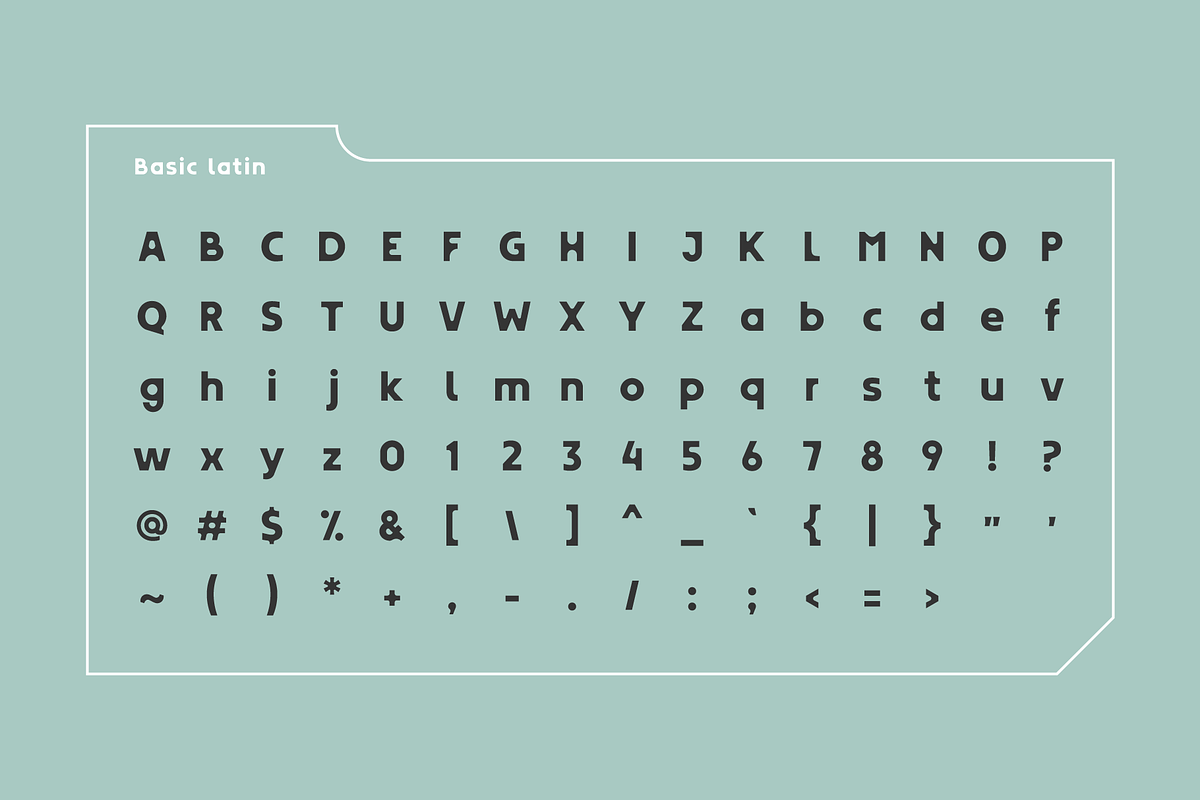 Forta 2.0 Modern unique typeface, a Sans Serif Font by creativehands (Photo 6 of 10)