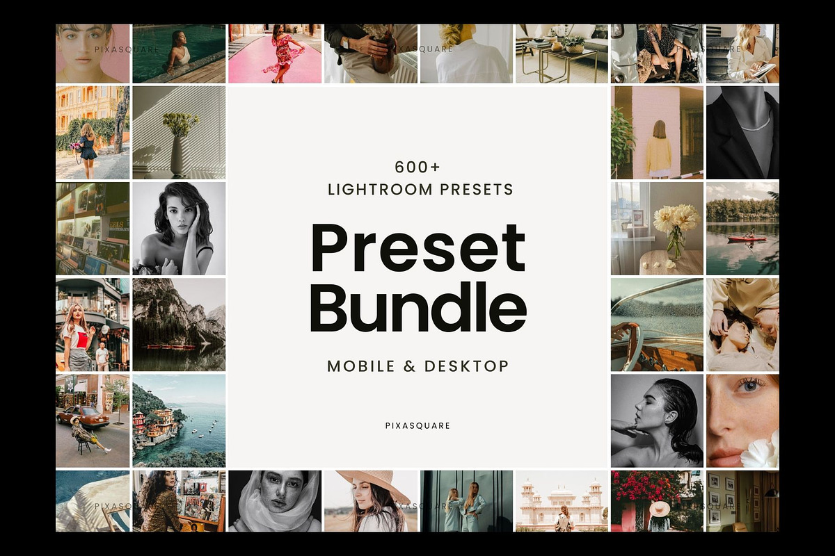 600+ Lightroom Preset Bundle, a Preset Add-On by PixaSquare (Photo 12 of 12)