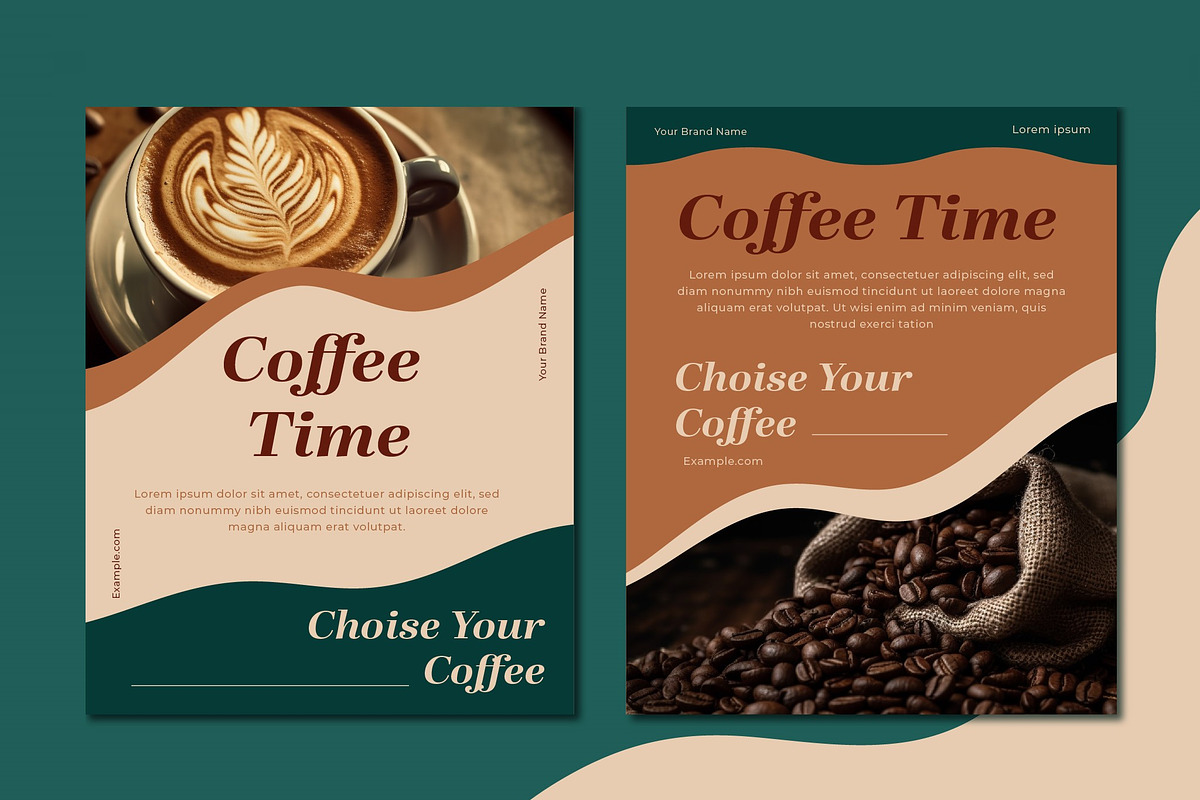Coffee Shop Social Media Set, a Templates & Theme by studiogstock (Photo 2 of 3)
