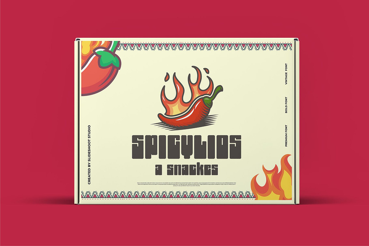 Mexico Solano ||Vintage Display Font, a Sans Serif Font by Idea Studio (Photo 4 of 5)