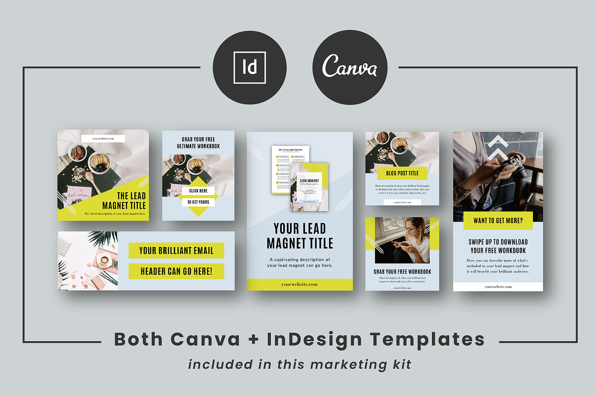 Lead Magnet Marketing Kit, a Social Media Template by Studio Soluna (Photo 7 of 7)