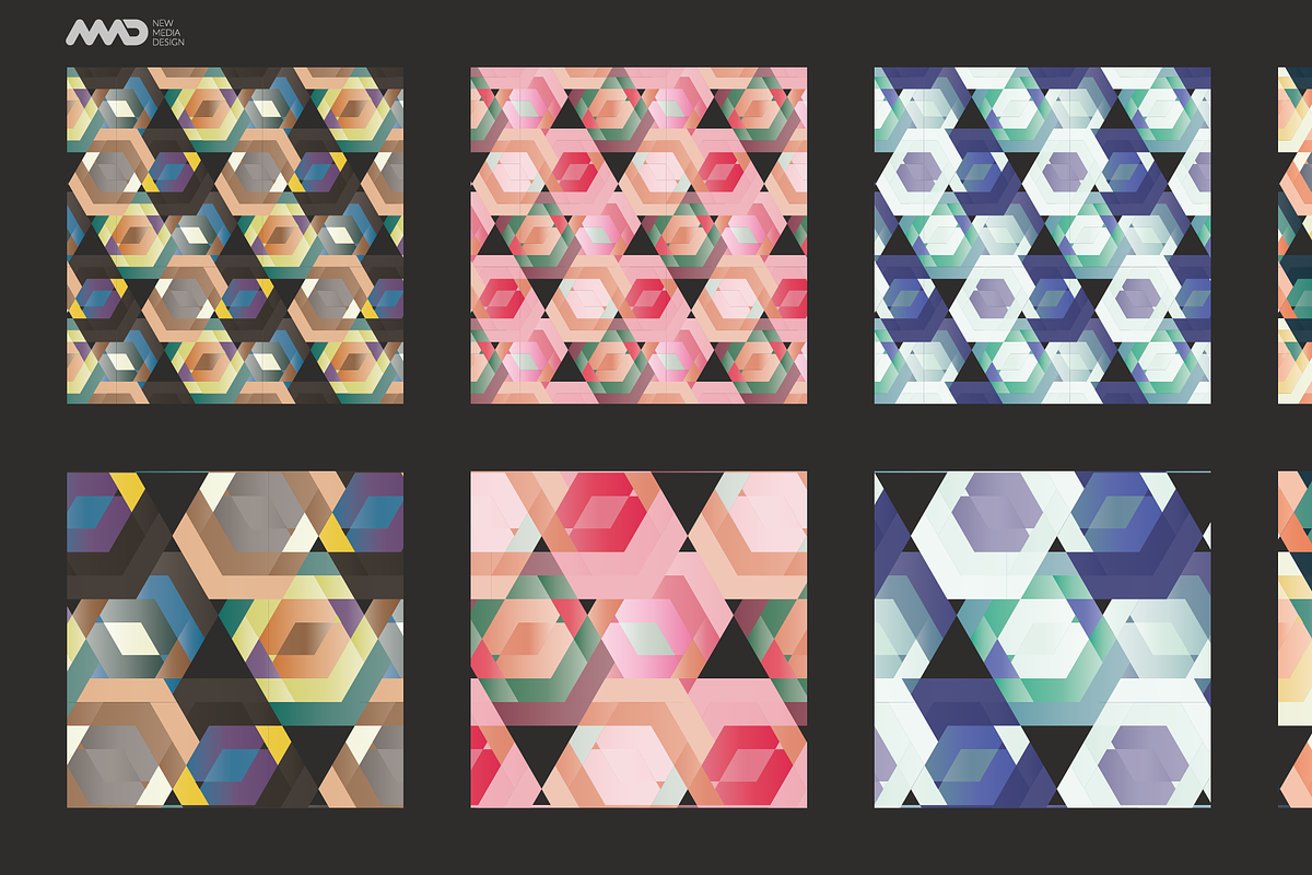 NMD - COLORFUL#01 Vector pattern, a Pattern Graphic by New-Media-Design (Photo 9 of 13)