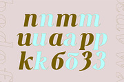 A High Contrast Sharp Serif | Sobria, a Serif Font by Pedroglifos (Thumbnail 8 of 15)