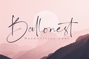 Ballonest | Handwritten Font, a Script Font by Madhaline Studio (Thumbnail 15 of 15)