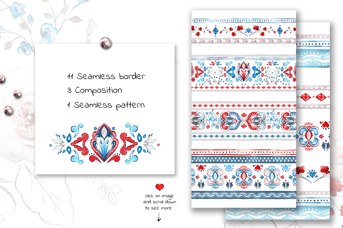 Spring Kiss - watercolor collection, a Work Illustration by Lisima (Photo 13 of 13)