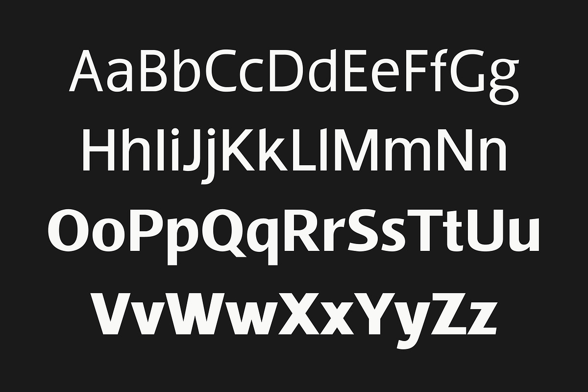 Pontia Sans Font Family, a Sans Serif Font by Bart Wesolek (Photo 6 of 11)