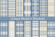 #258 Unique Modern Blankets, a Pattern Graphic by Plaid4You (Thumbnail 1 of 5)