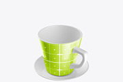 Ceramic Coffee Cup Mockup, an Advertising Mockup by OneVectorStock (Thumbnail 4 of 13)