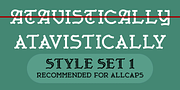 Anachrony, a Blackletter Font by Cerulean Stimuli (Thumbnail 6 of 10)
