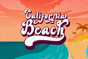 Lightning - A Bold Retro Font, a Script Font by Graphiqa Studio (Thumbnail 4 of 11)
