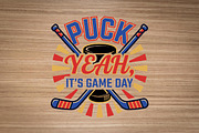 Hockey T-Shirt Design Graphic, an Object Graphic by balal (Thumbnail 2 of 3)