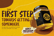 Honey Mushroom -Display Cartoon Font, a Font by Gassstype (Thumbnail 2 of 8)