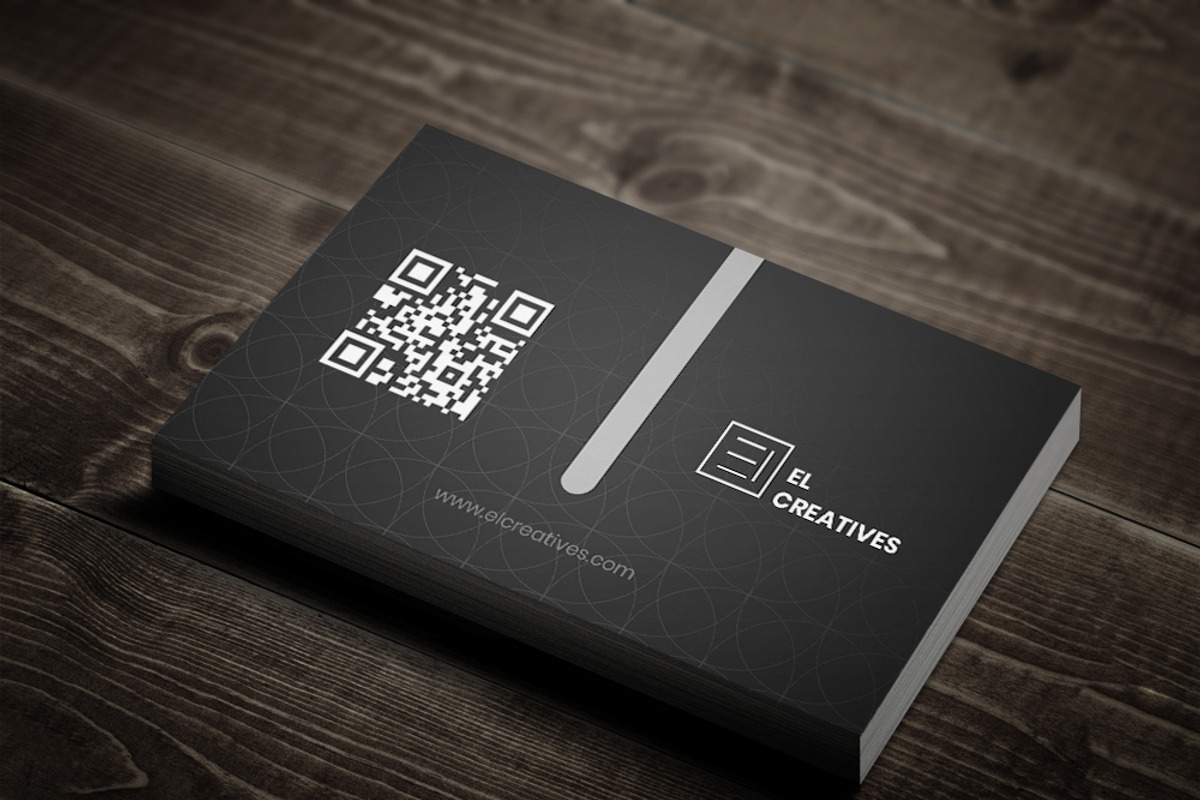 Creative Dark Business Card, a Business Card Template by bouncy (Photo 4 of 4)