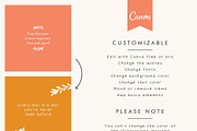 30 Instagram Post Templates in Canva, a Social Media Template by Irene Florentina Design (Thumbnail 5 of 5)