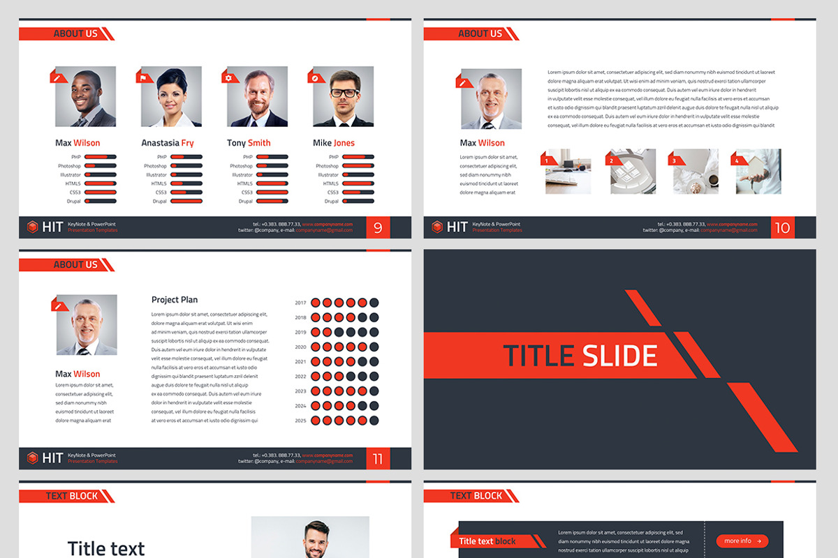 HIT - Professional Google Slides, a Presentation Template by HiSlide.io