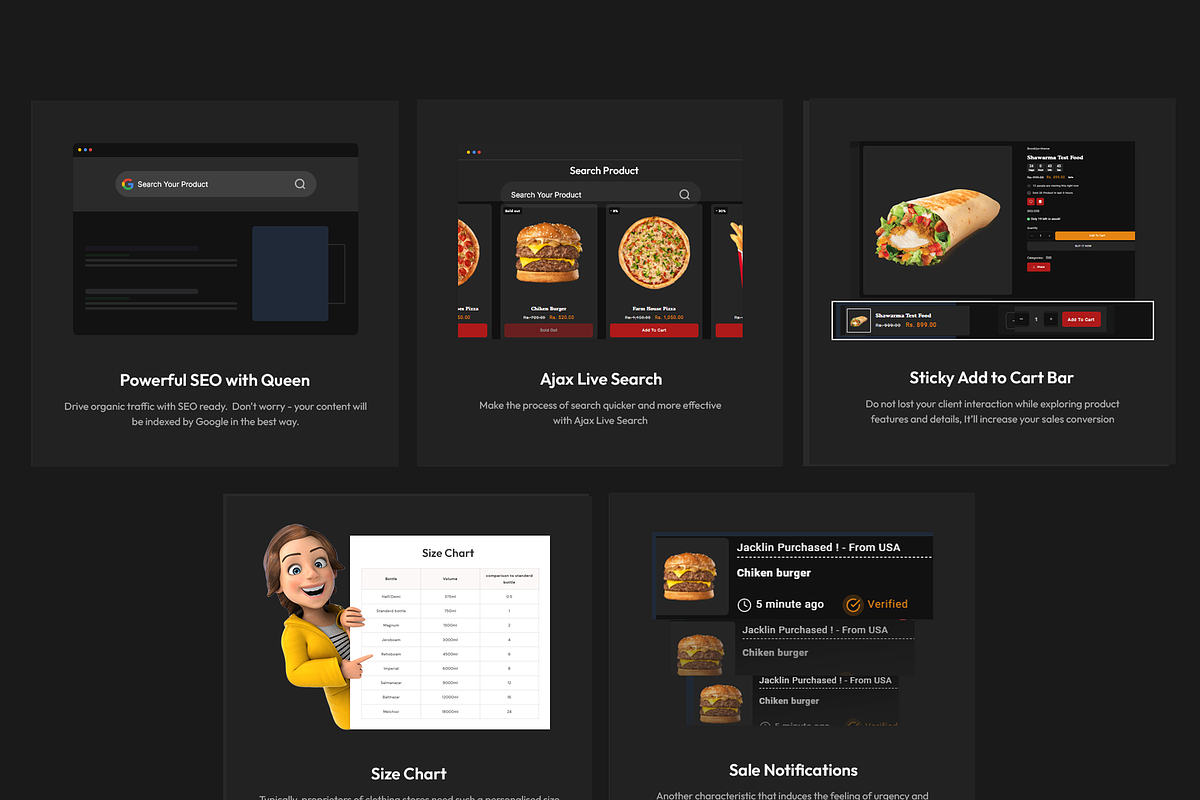 Fast Food & Restaurant Shopify Theme, a Shopify Template by LogicGo Shopify Experts (Photo 4 of 7)