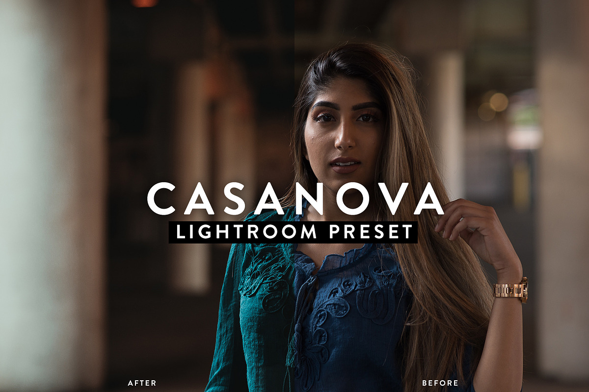 Casanova Moody Portrait Preset