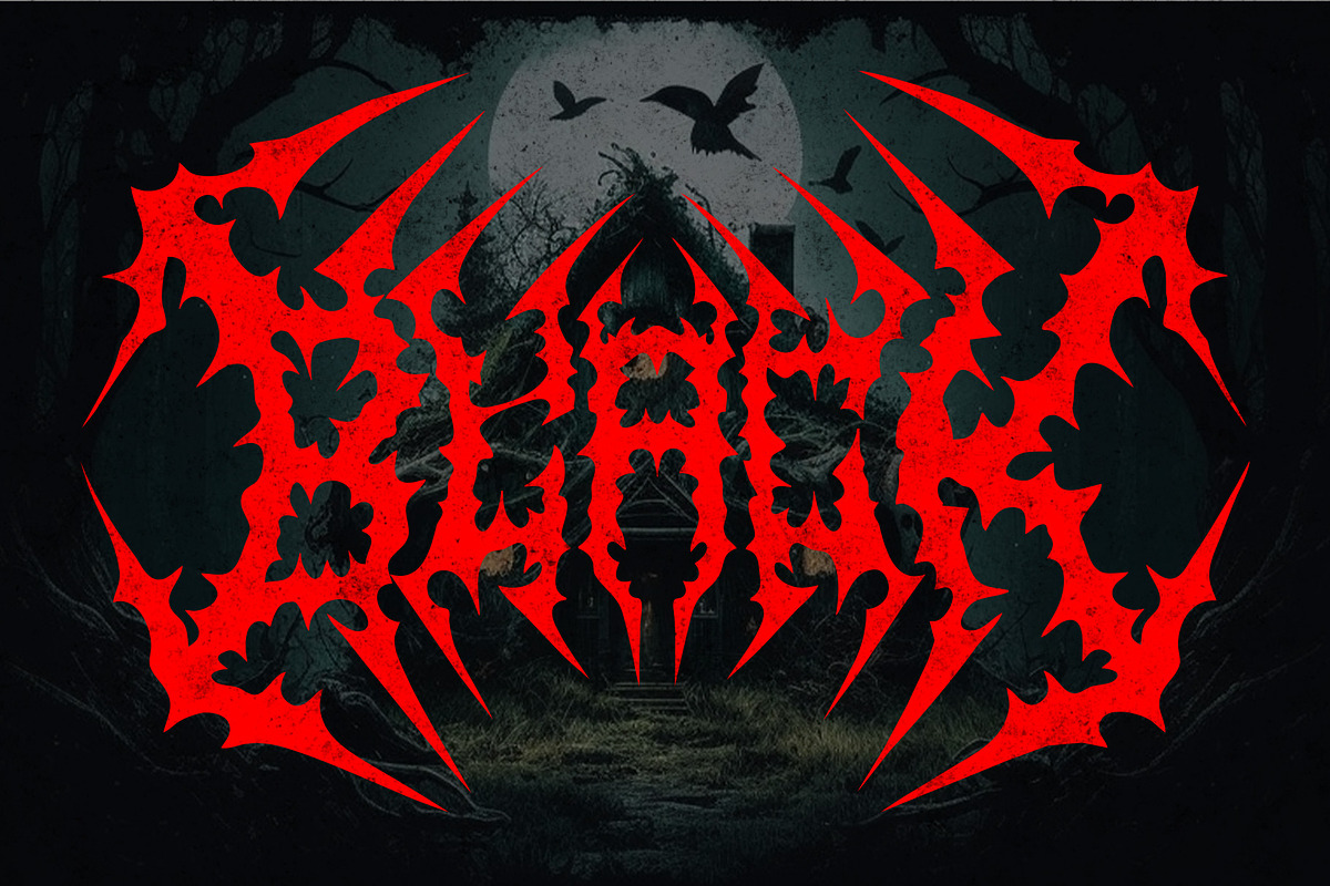 GAMOR – Black Metal Font, a Blackletter Font by Fonday Studio (Photo 4 of 8)