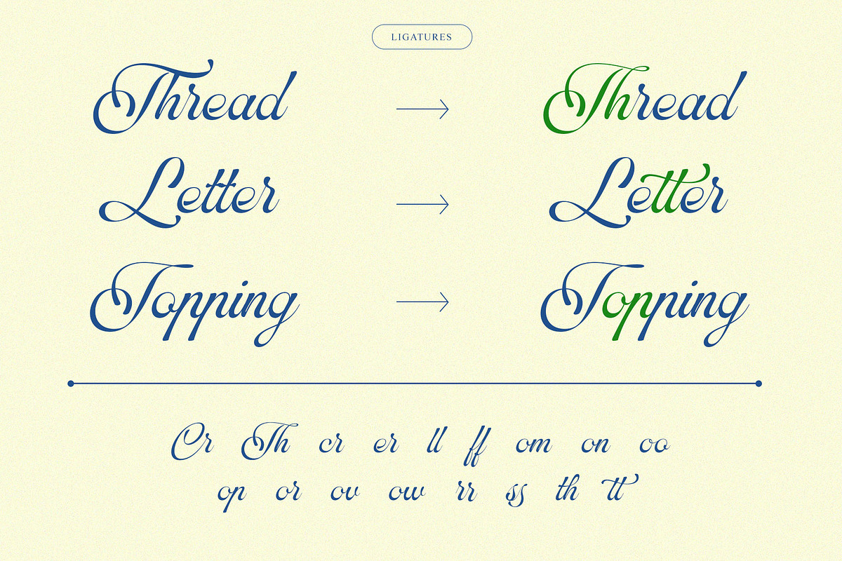 Symphonie Calligraphy, a Script Font by Krismagraph (Photo 6 of 15)