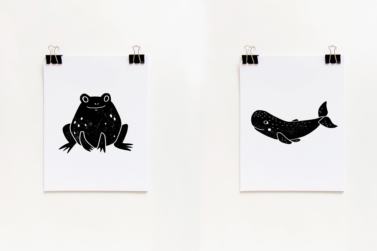 Cute animals part V, an Animal Illustration by Mii Lab (Photo 3 of 10)
