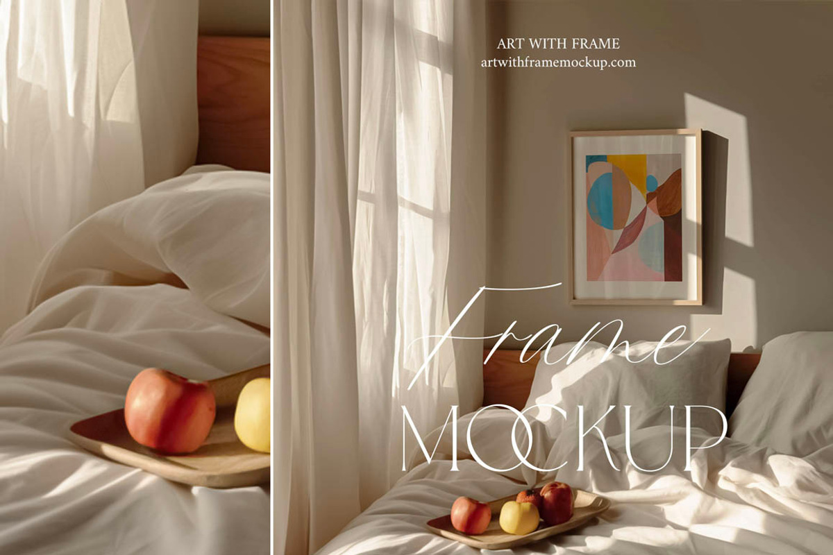 Danish Interior Mockup 2, an Advertising Mockup by ArtwithFrame (Photo 7 of 10)