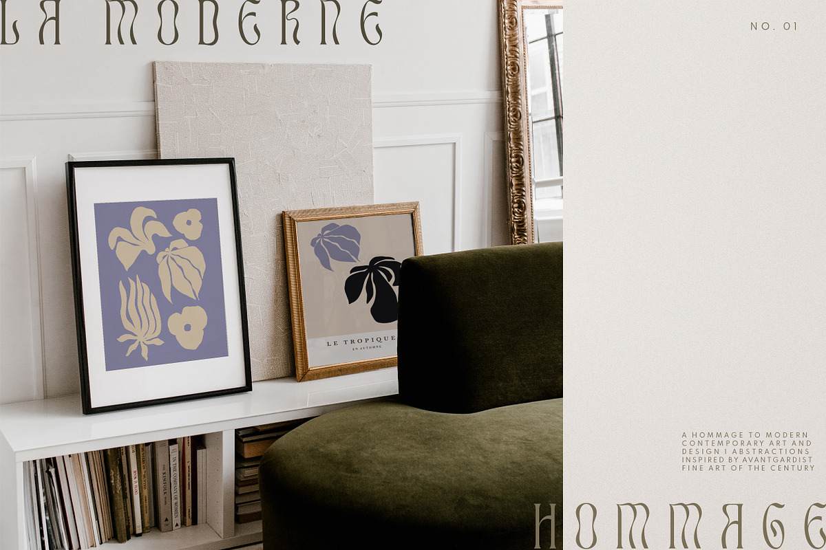 Retro Flower Autumn Poster Bundle, an Illustration by Laras Wonderland (Photo 4 of 12)